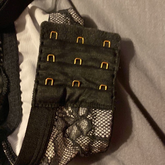 Cacique Black lace Balconette Underwire Bra - Picture 6 of 6